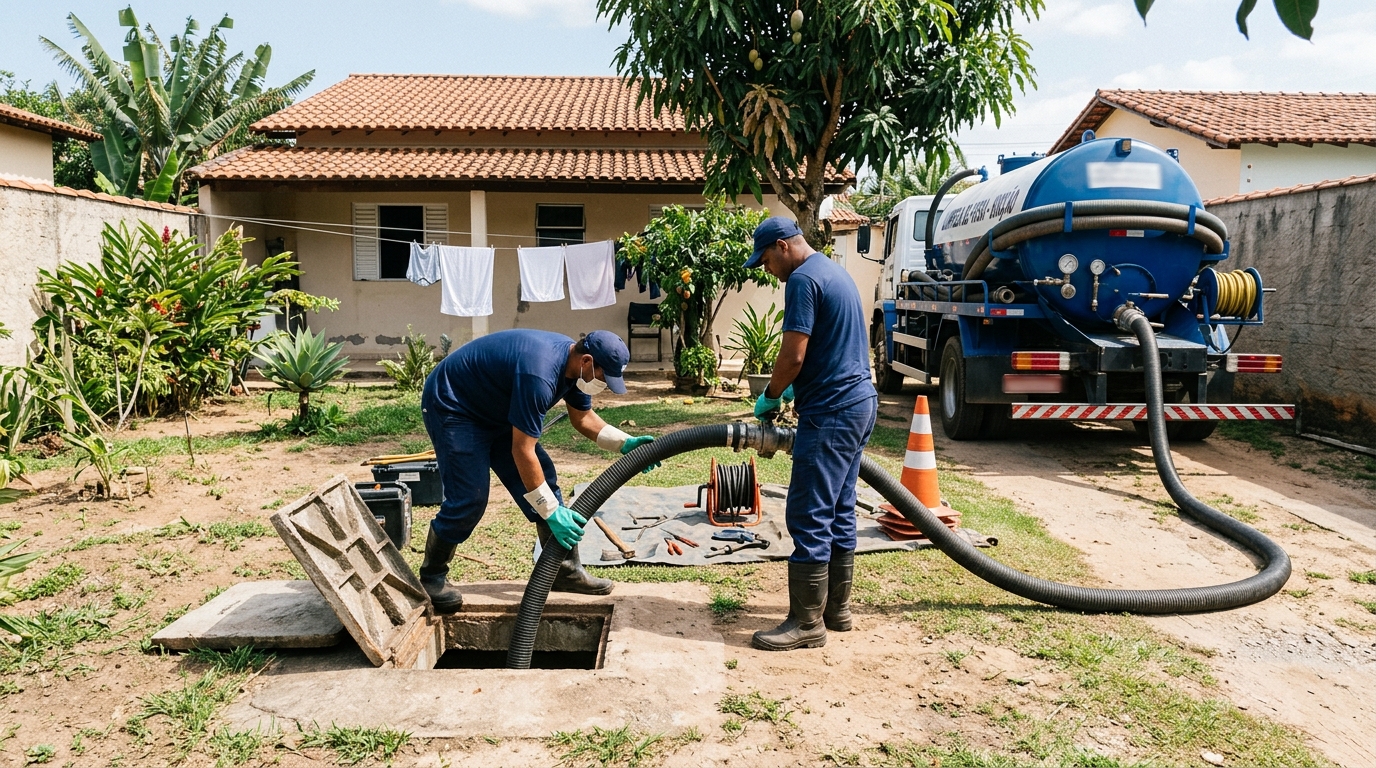 Limpeza de fossa séptica em Niterói-RJ